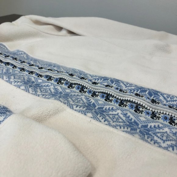 LL Bean Women’s Fleece Zip Up Fleece Jacket Size M Pre-Owned. - Picture 12 of 16